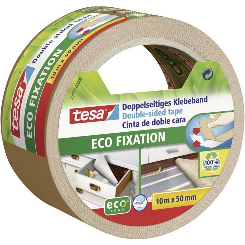 foto del prodotto eco fixation 56451 00000 11 nastro biadesivo l x l 10 m x 50 mm 1 pz. tesa