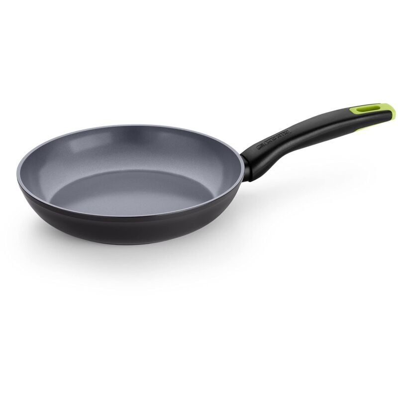 foto del prodotto eco nature padella 26 cm in alluminio forgiato riciclato, ceramica antiaderente rinforzata, adatta a tutti i tipi di cottura e all induzione monix