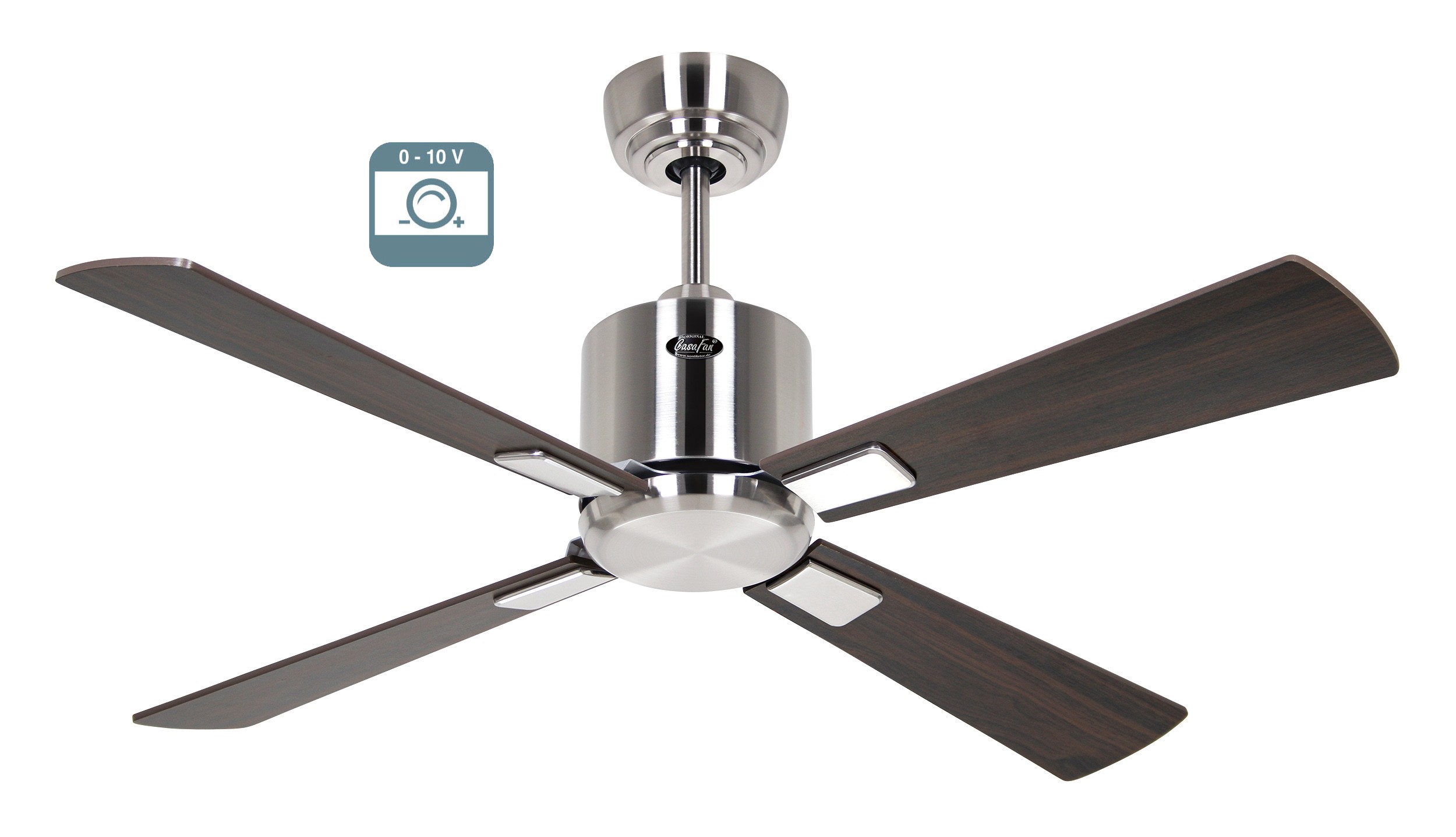 foto del prodotto eco neo iii 103, ventilatore senza luce, corpo acciaio