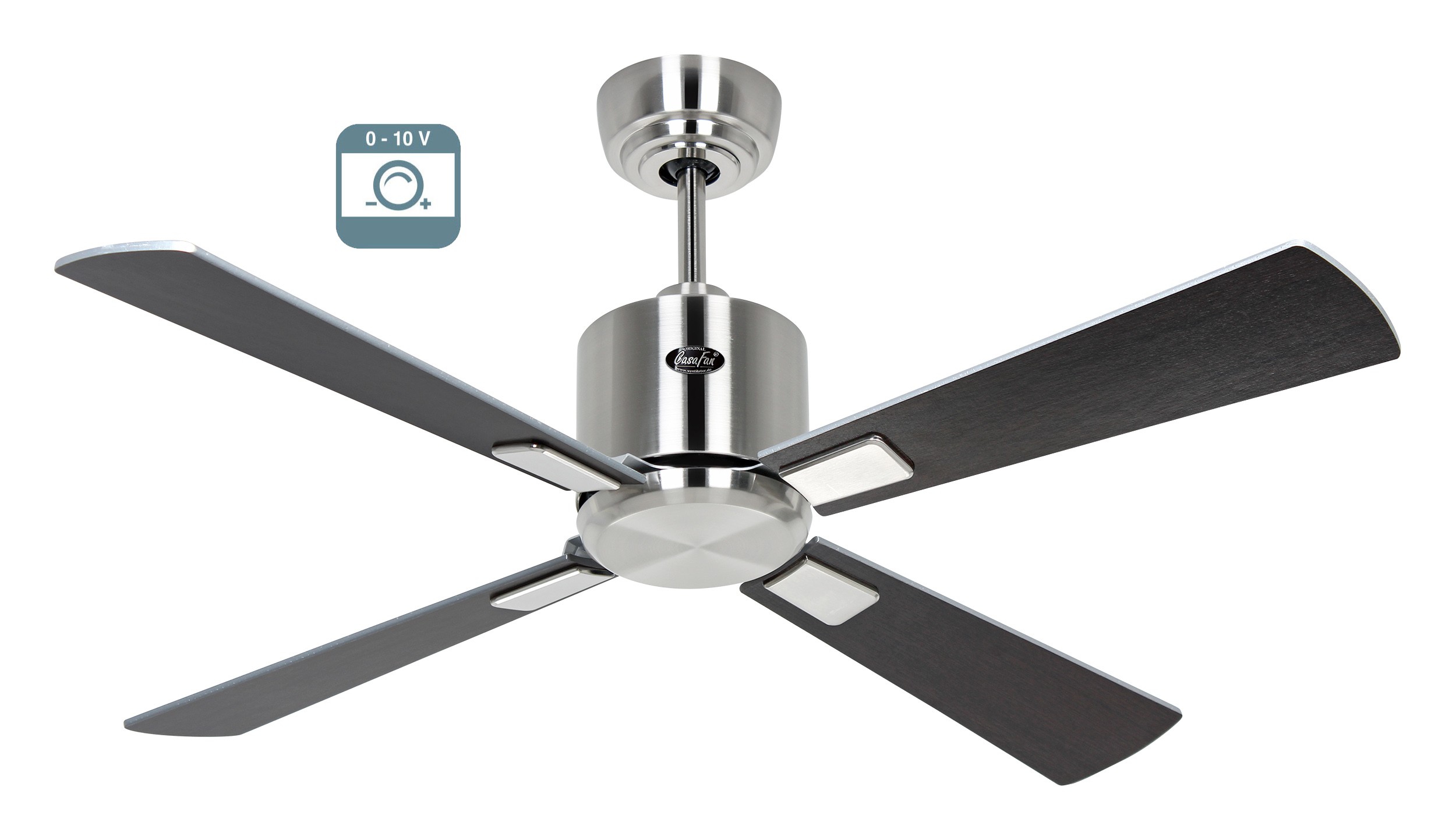 foto del prodotto eco neo iii 103, ventilatore senza luce, corpo acciaio