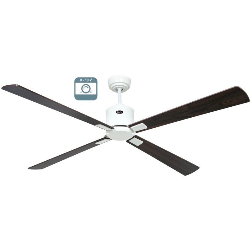 foto del prodotto eco neo iii 152, ventilatore senza luce corpo bianco, casafan