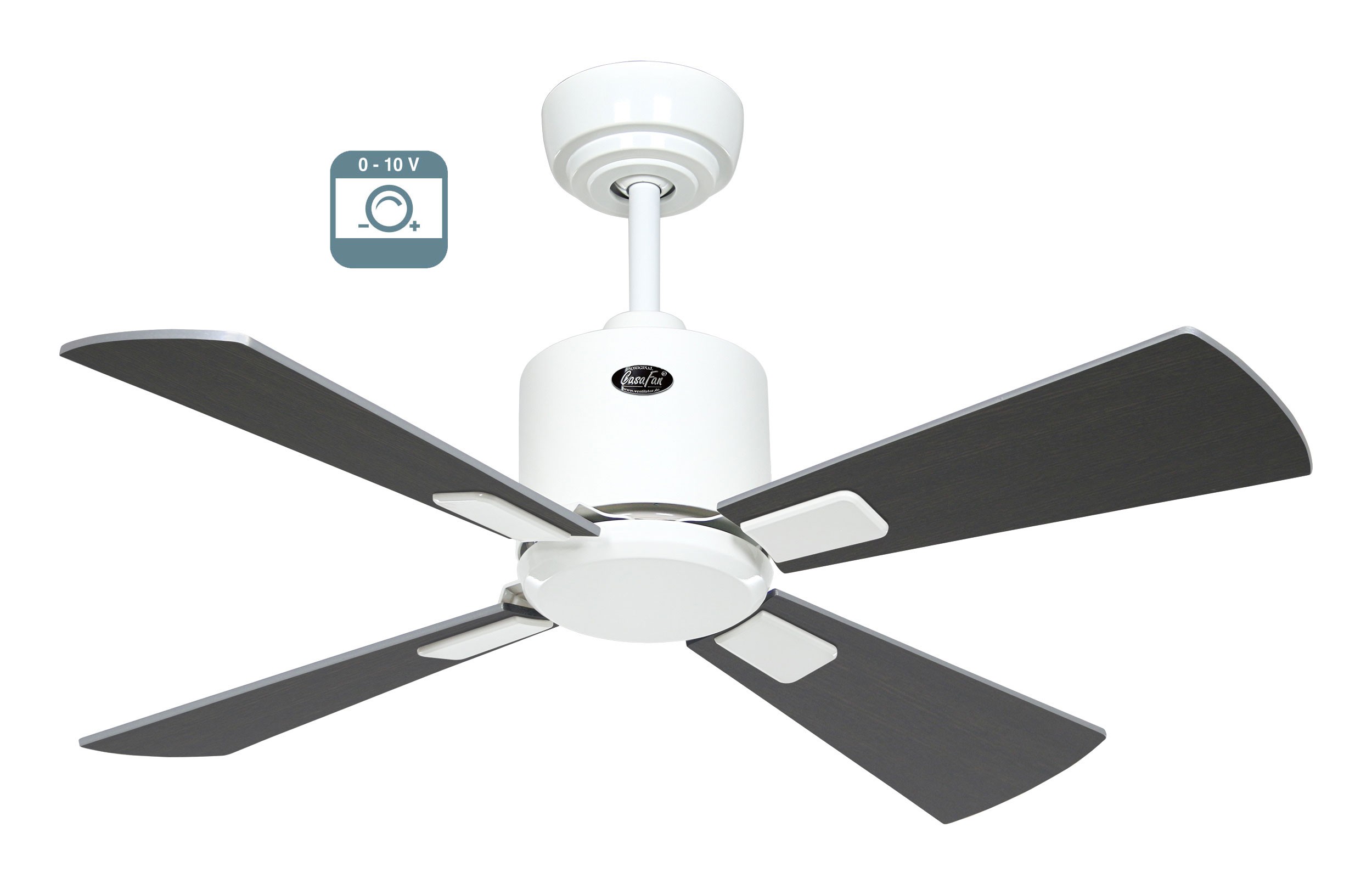 foto del prodotto eco neo iii 92, ventilatore senza luce corpo bianco, casafan
