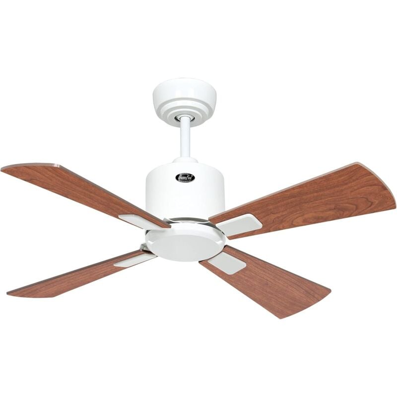 foto del prodotto eco neo iii 92, ventilatore wifi senza luce, corpo bianco,