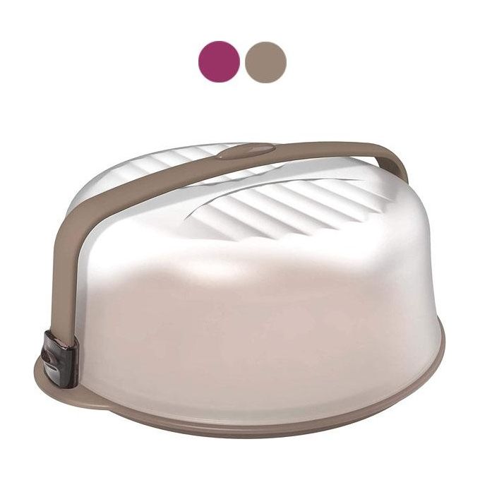 foto del prodotto eco plast piatto torta biesse 32cm trendy tortora