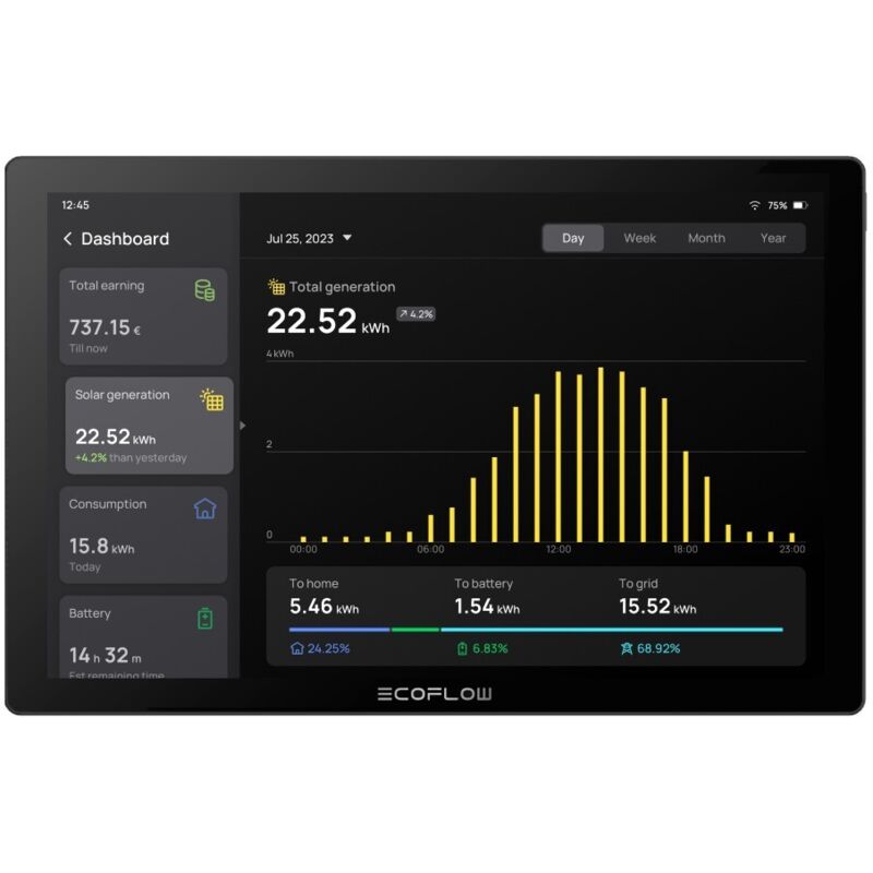 foto del prodotto ecoflow powerinsight eu home energy manager
