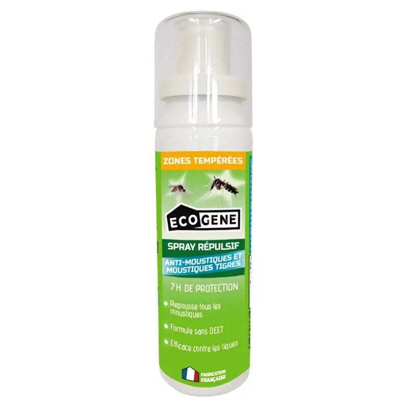 foto del prodotto ecogène - spray repellente per zanzare, comprese le tigri, zone temperate 100 ml