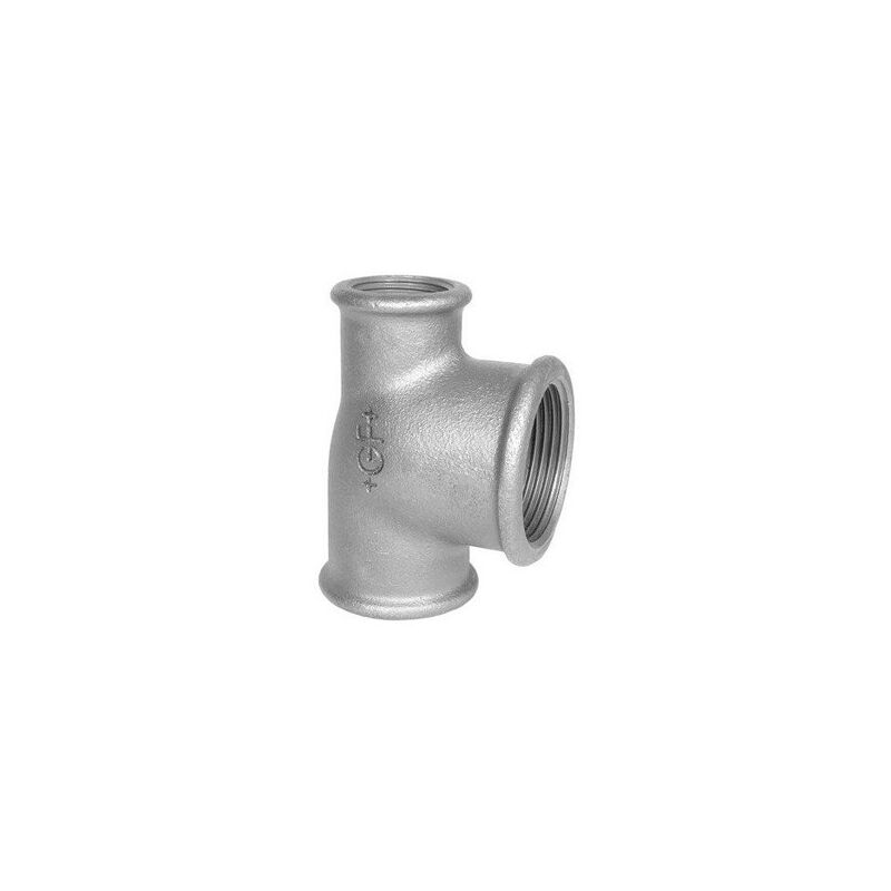 foto del prodotto ecolands 130r tee riduzione 1 x 1 x 3 4 in ghisa zincata 13005554
