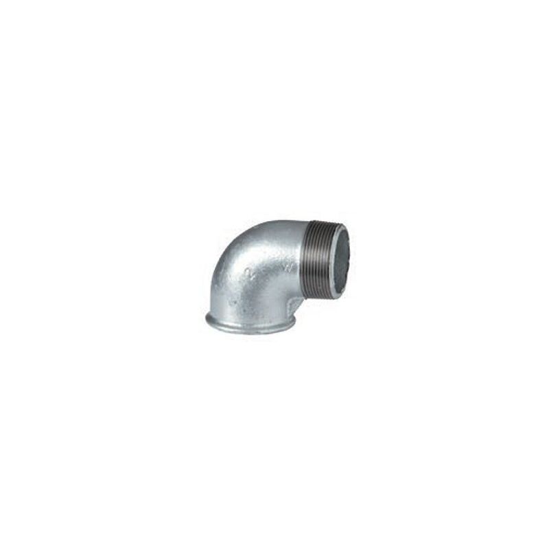 foto del prodotto ecolands 92 curca a gomito 90 mf 1 4 in ghisa zincata 09205001 euraccordi 