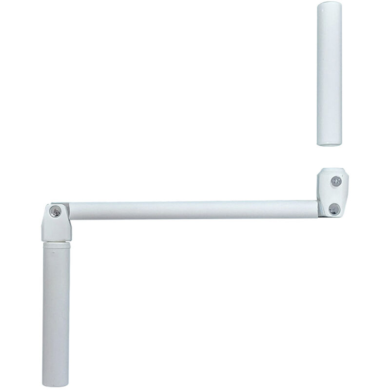 foto del prodotto ecolands manovella in acciaio laccato, h.415 x l.20 x p.20 mm afbat
