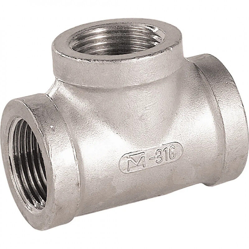 foto del prodotto ecolands tee femmina in acciaio inox 12x17 3 8 