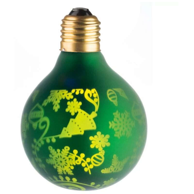 foto del prodotto ecolicht 30080130001 lampadina led e27 0,5w g80 360 decorativa verde abete 