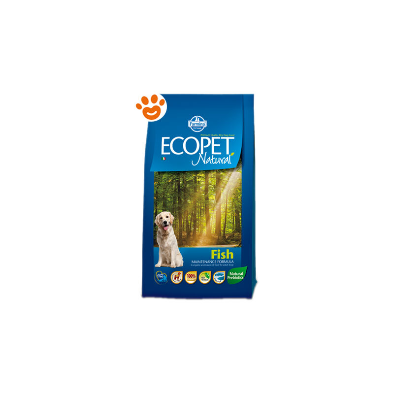 foto del prodotto ecopet natural dog adult medium pesce ecopet natural dog adult medium pesce sacco da 2,5 kg farmina