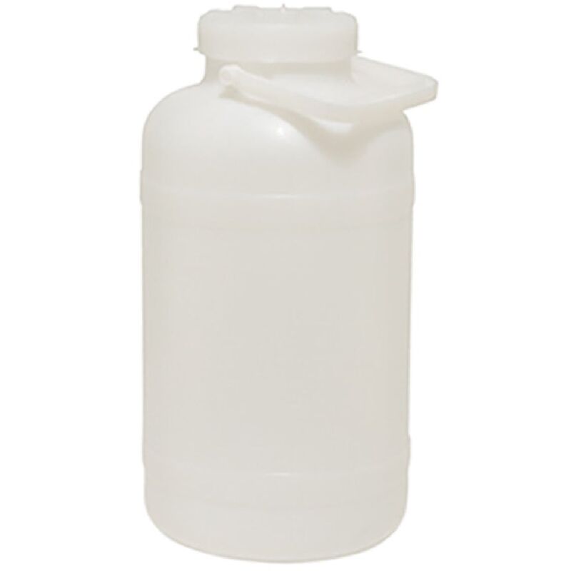 foto del prodotto ecoplast bidone bocca larga in materiale atossico con tappo per uso alimentare 25 lt