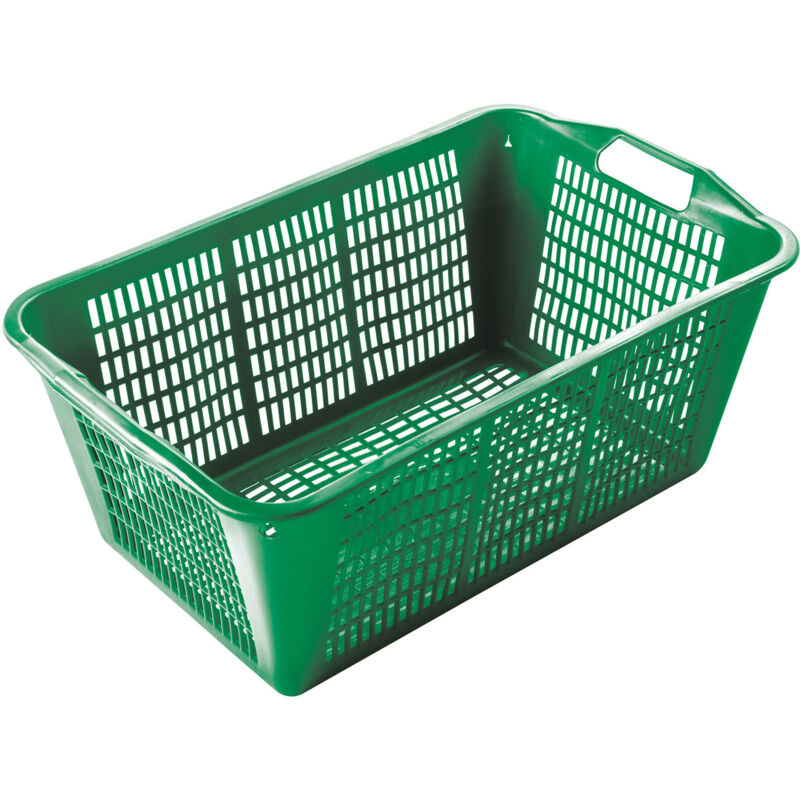 foto del prodotto ecoplast cesta cassetta casalinga multiuso impilabile in plastica pp 58x34x23 cm