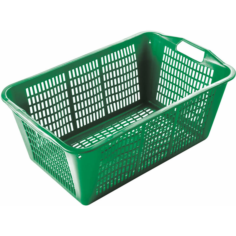 foto del prodotto ecoplast cesta cassetta casalinga multiuso impilabile in plastica pp 58x34x23 cm