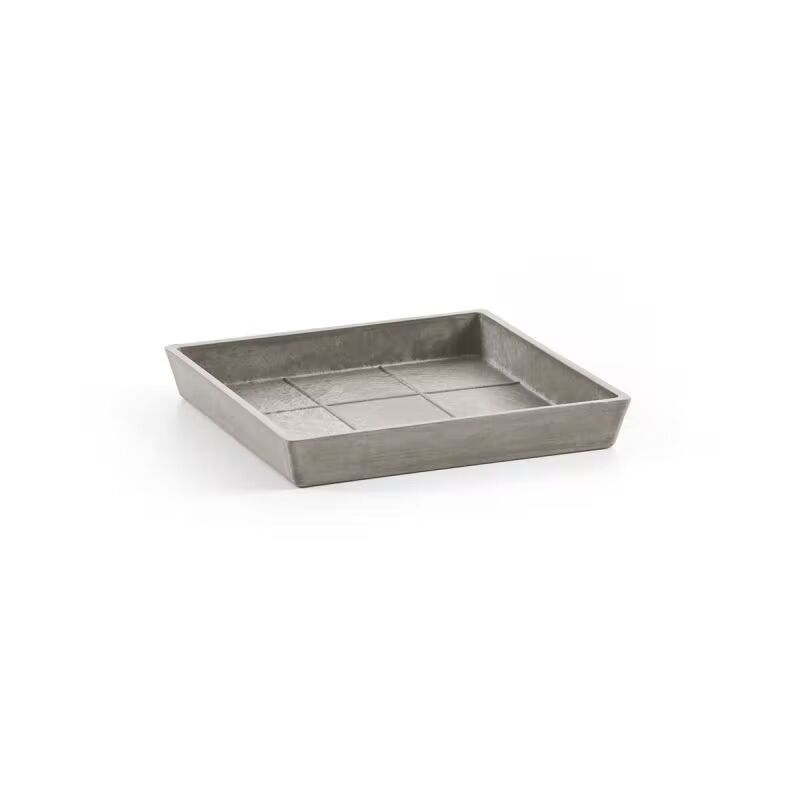 foto del prodotto ecopots sottovaso quadrato rotterdam talpa 18cm