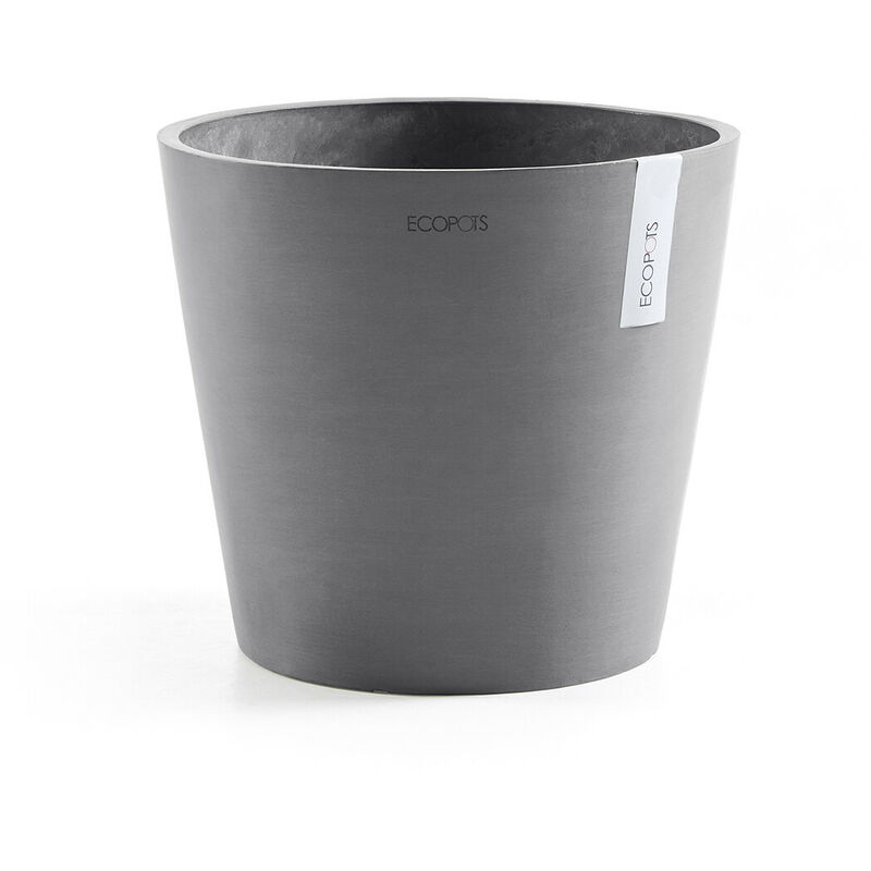 foto del prodotto ecopots vaso amsterdam 40x36cm grigio