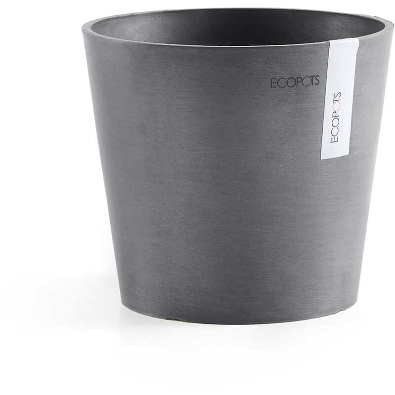 foto del prodotto ecopots vaso amsterdam mini d17x14,9cm grigio