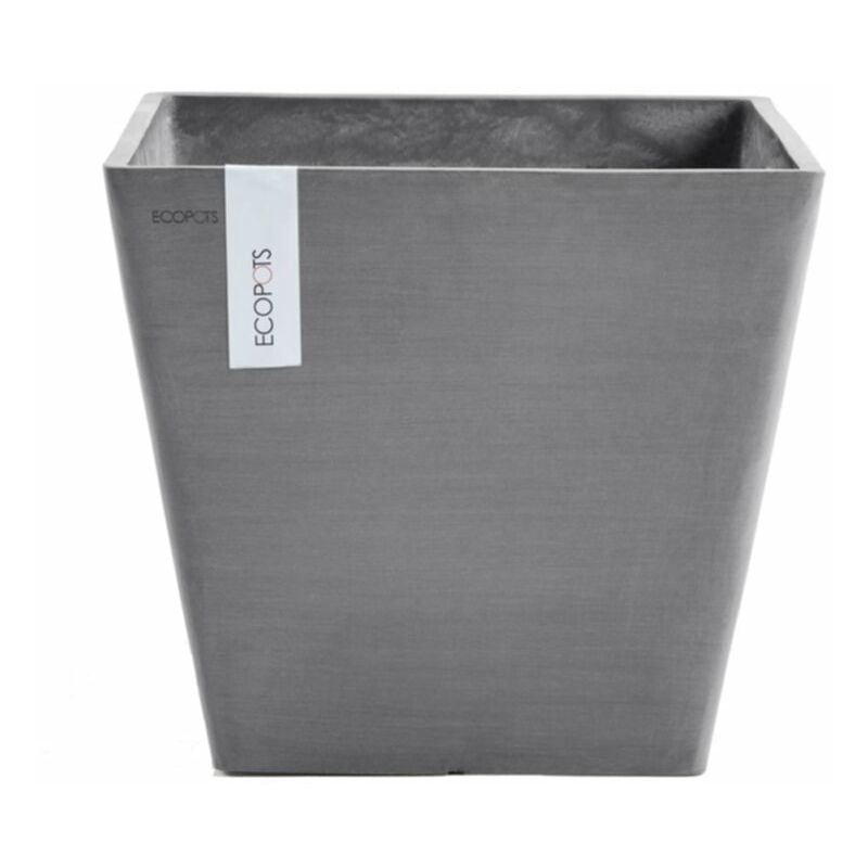 foto del prodotto ecopots vaso rotterdam grigio 50cm