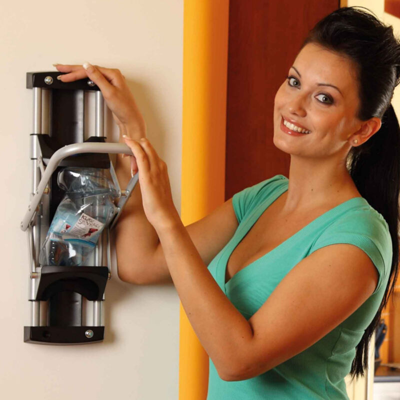 foto del prodotto ecopress pressa frantoio per bottiglie in pet fino a 2 litri, montata a parete