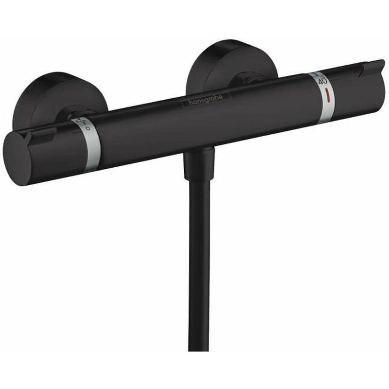 foto del prodotto ecostat comfort miscelatore doccia termostatico, nero opaco 13116670 hansgrohe