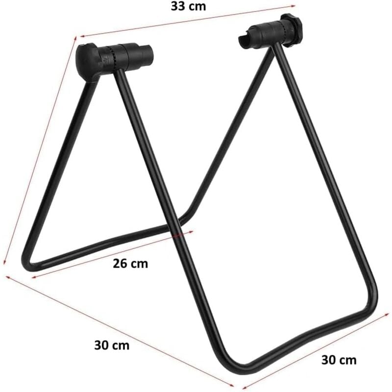 foto del prodotto ecovelo cavalletto da terra portabici supporto universale riparazione parcheggio ruote