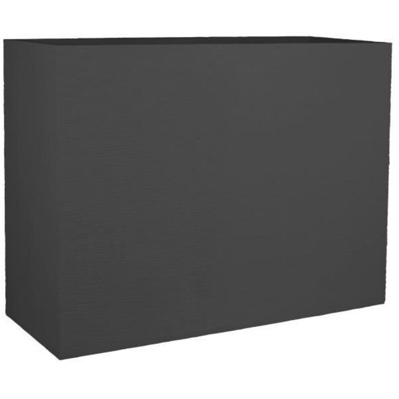foto del prodotto eda - plastica vaso da fiori muret loft graphit - 46 l - 78,5 x 29,5 x 60 cm - grigio antracite