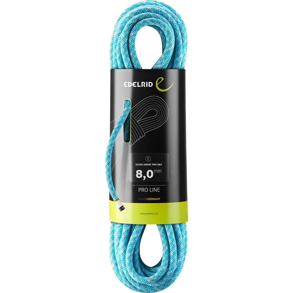foto del prodotto edelrid corda accessoria da arrampicata guide assist pro dry 8 mm