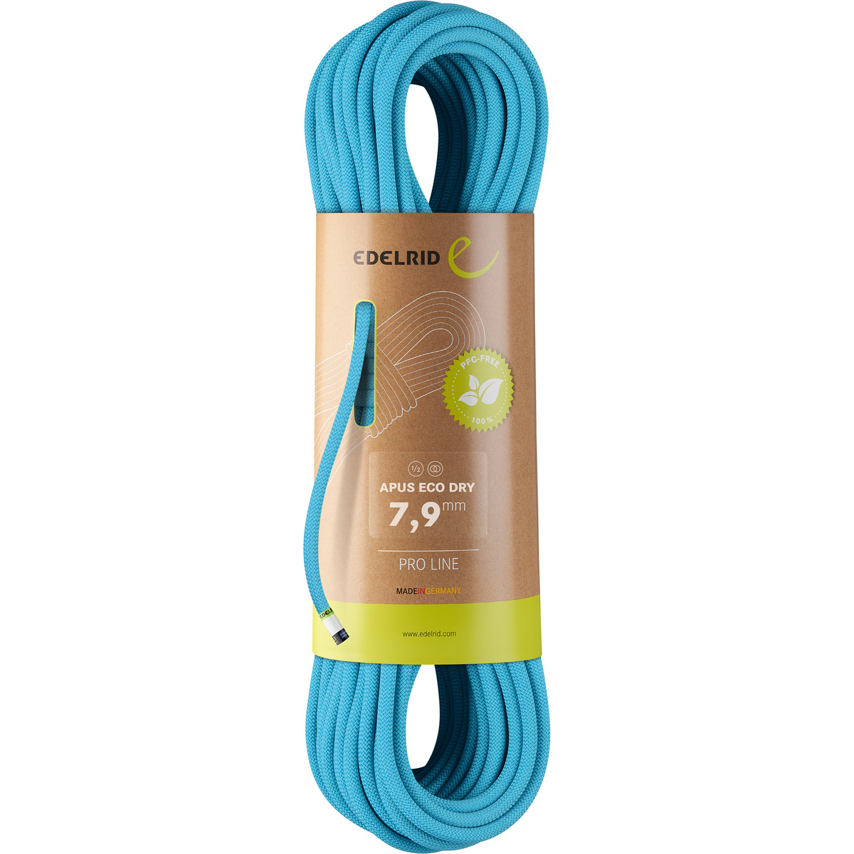 foto del prodotto edelrid corda da arrampicata apus eco dry 7.9
