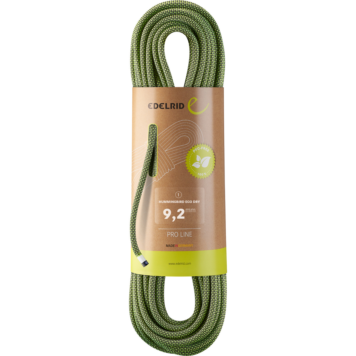 immagine 0 del prodotto edelrid corda da arrampicata colibr eco dry 9,2 mm
