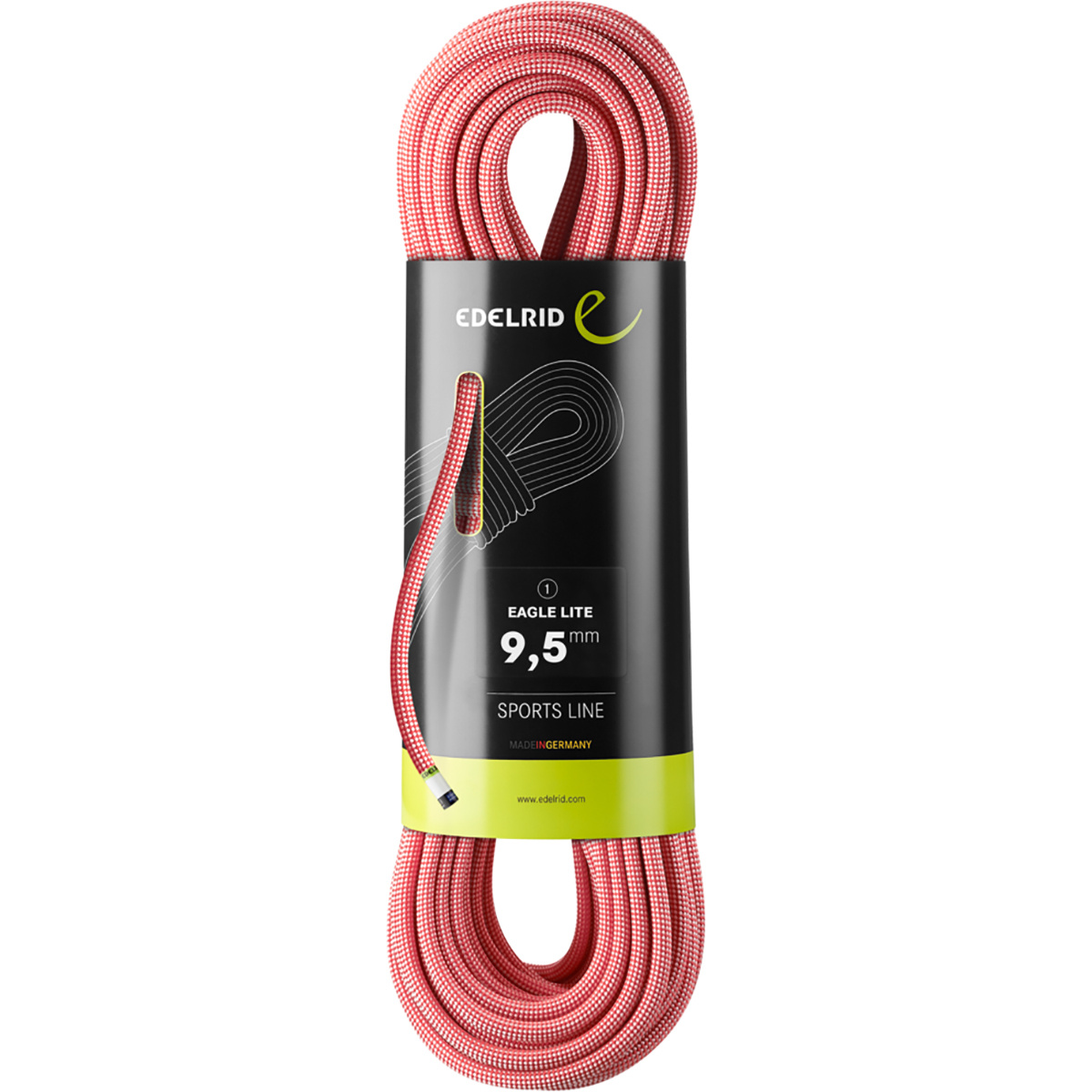 foto del prodotto edelrid corda da arrampicata eagle lite 9,5 mm