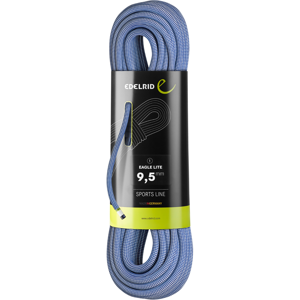 foto del prodotto edelrid corda da arrampicata eagle lite 9,5 mm