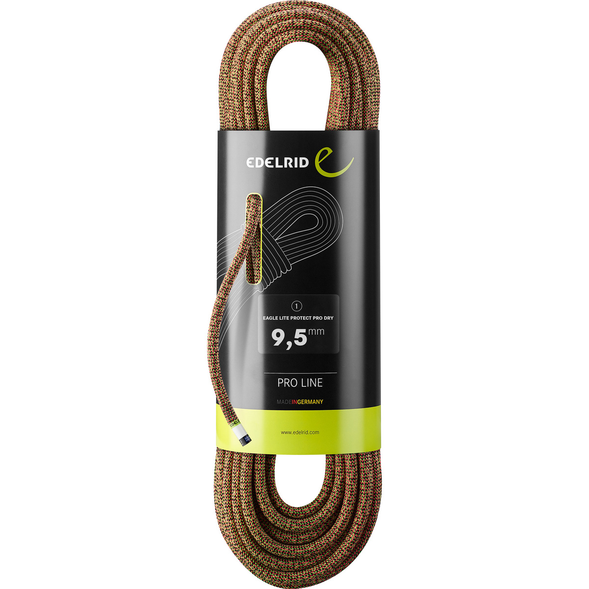 foto del prodotto edelrid corda da arrampicata eagle lite protect pro dry 9,5mm