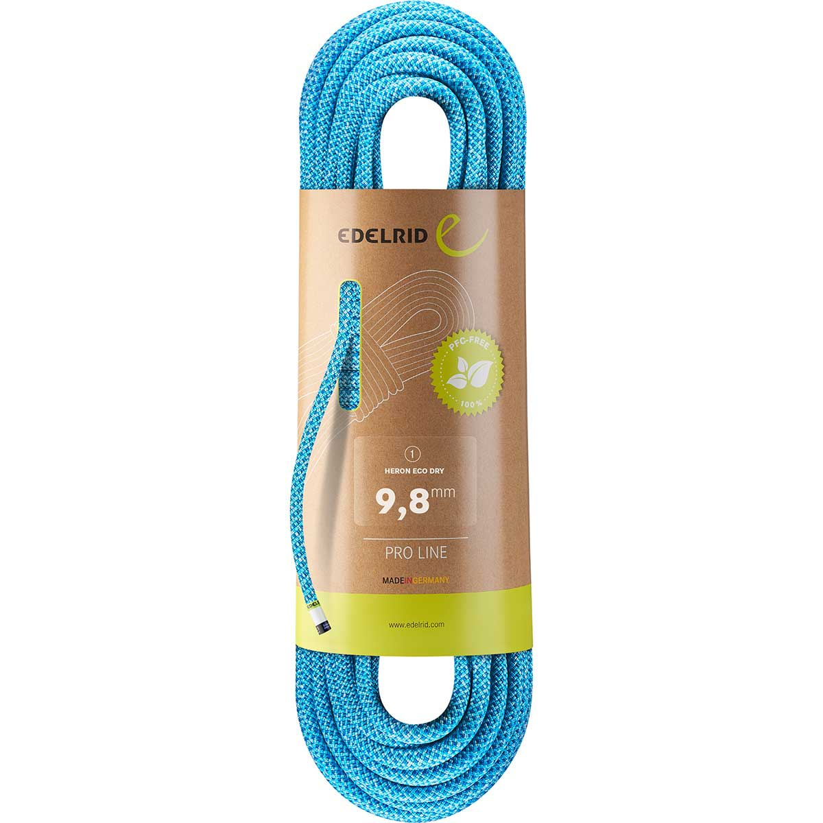 foto del prodotto edelrid corda da arrampicata heron eco dry 9,8mm