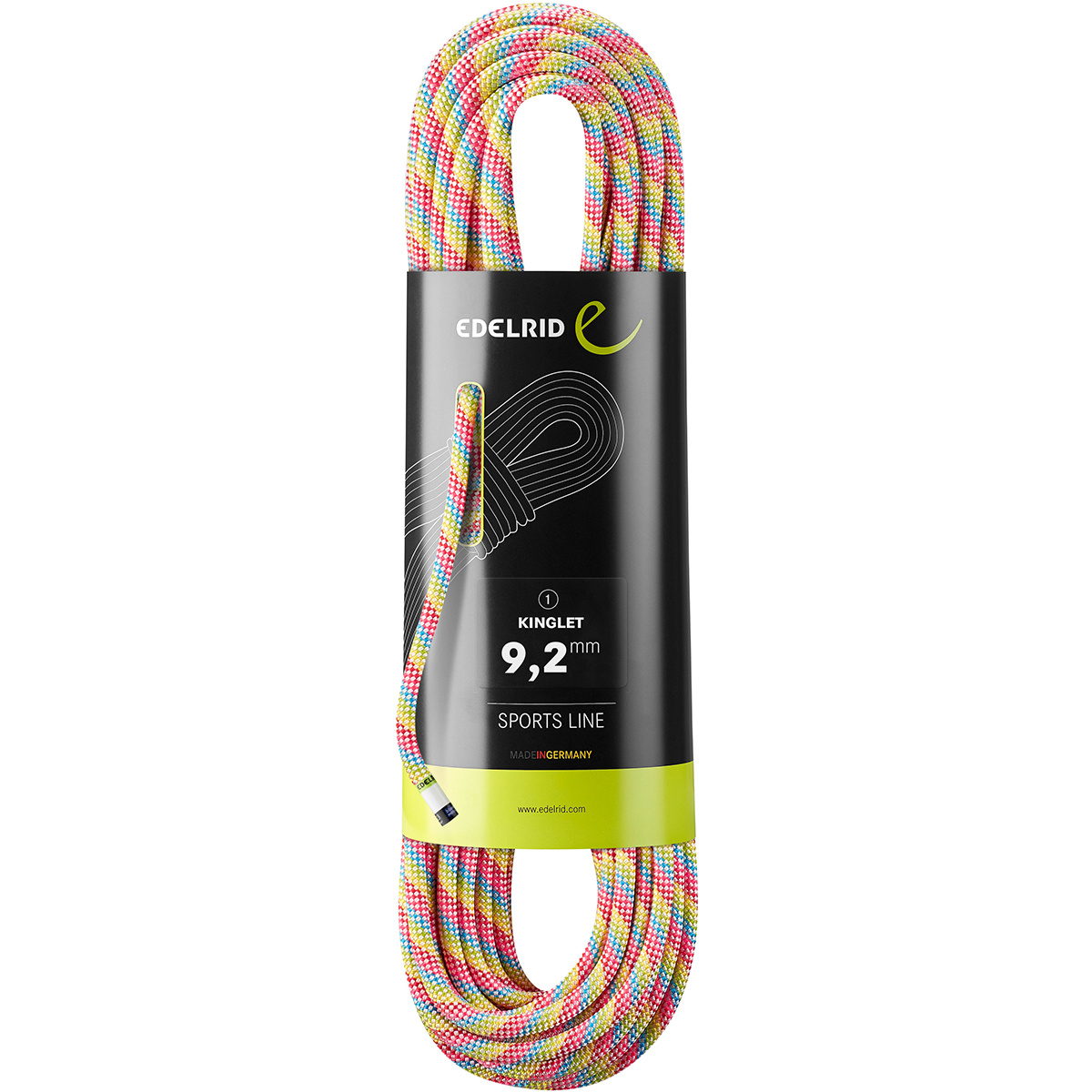foto del prodotto edelrid corda da arrampicata kinglet 9,2 mm