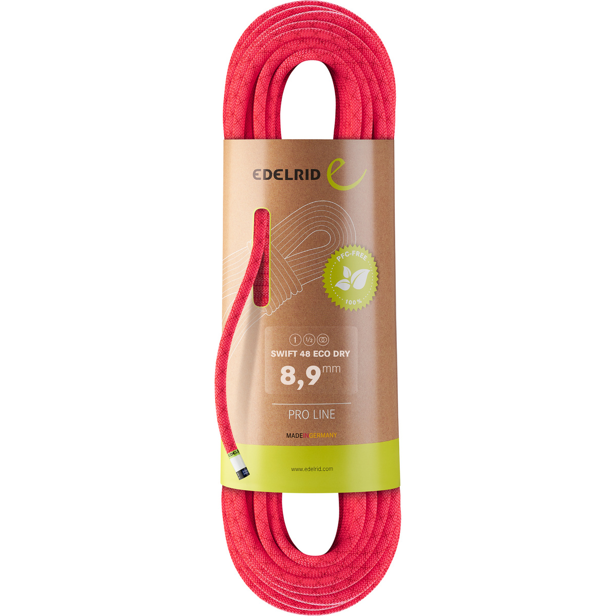 foto del prodotto edelrid corda da arrampicata swift 48 eco dry 8.9