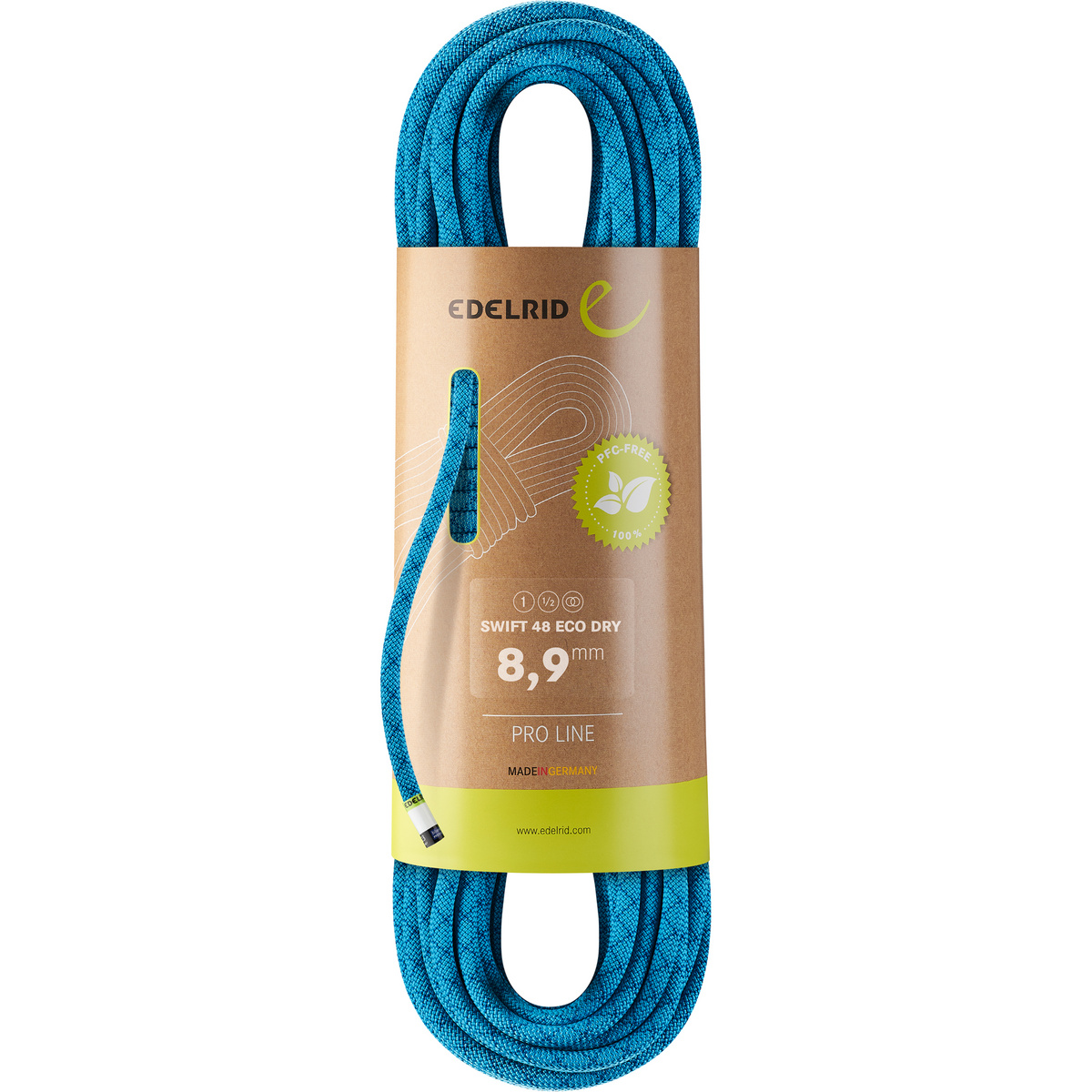foto del prodotto edelrid corda da arrampicata swift 48 eco dry 8.9