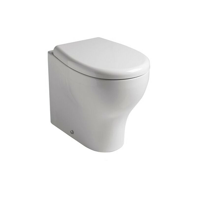 foto del prodotto eden vaso wc a terra in ceramica bianco 36x53 cm. con scarico universale s p 7213 galassia