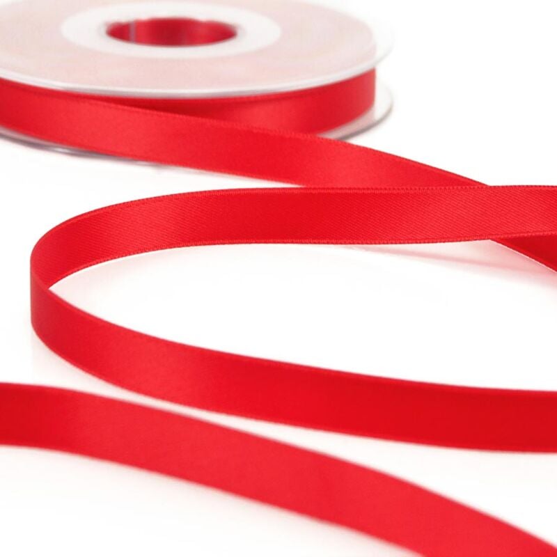 foto del prodotto edg nastro doppio raso spessore 3 mm per decorazioni e confezioni natalizie 100 mt rosa