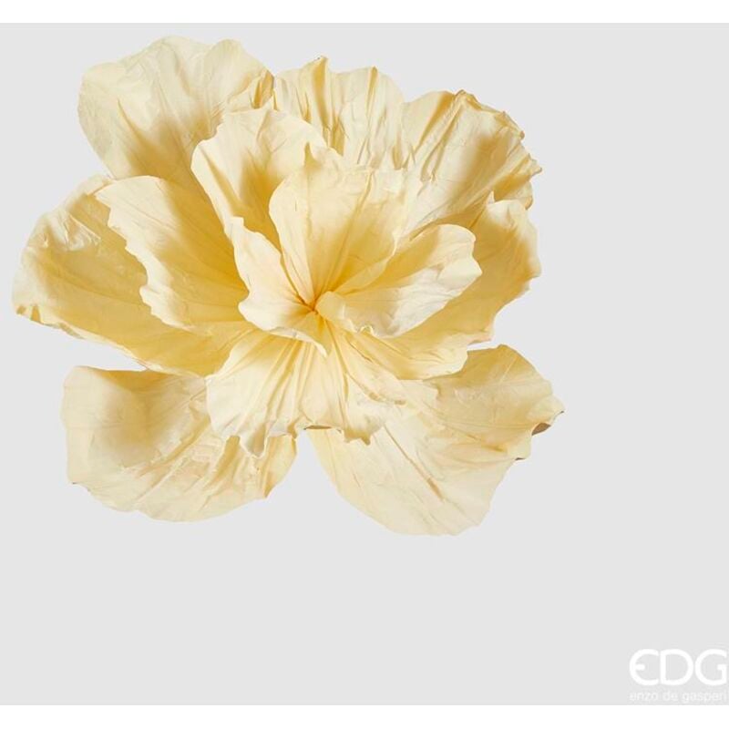 foto del prodotto edg peonia jumbo da appendere giallo chiaro h 60 cm