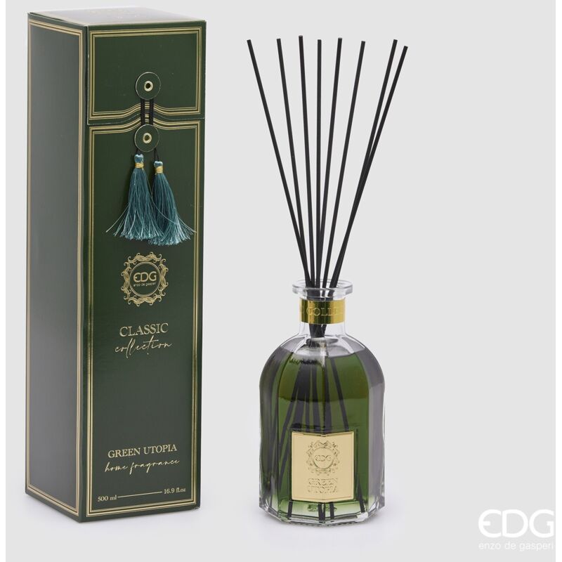 foto del prodotto edg - profumatore bottiglia classic green utopia 500ml