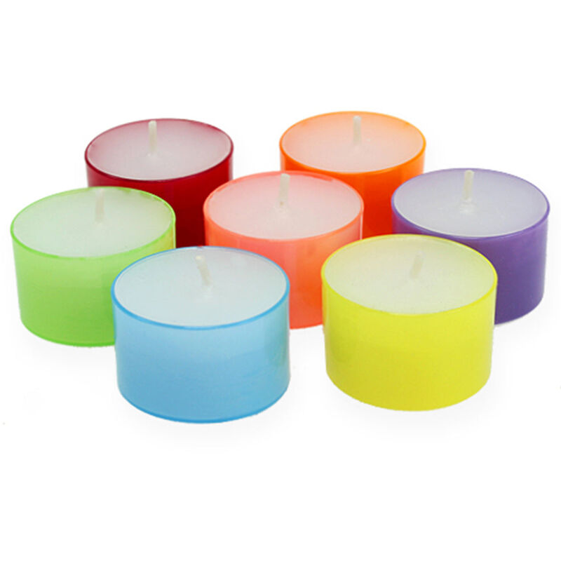 foto del prodotto edg pz 40 candela cilindrica piccola a cera colorata decorazione natalizia