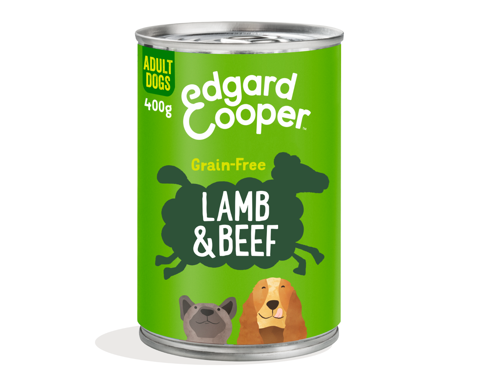 foto del prodotto edgard cooper adult grain free 400 gr agnello e manzo confezione da 6 pezzi cibo umido per cani 1 ordine scegli lo sconto bzr5 bzr20 200 punti fedelt 