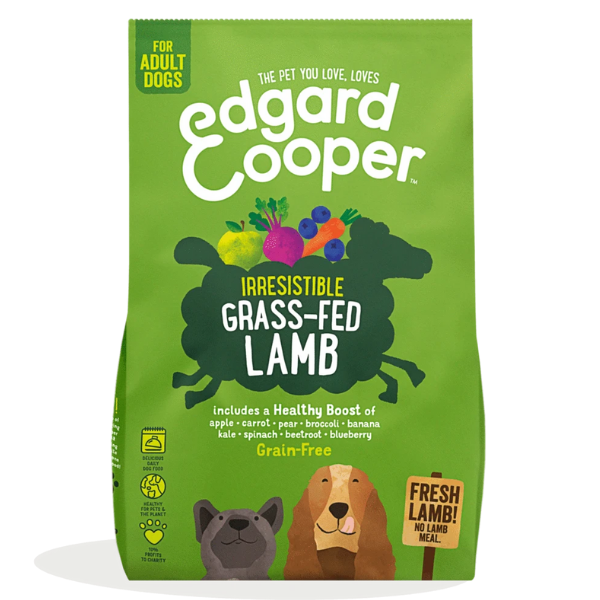 foto del prodotto edgard cooper adult grain free agnello 7 kg formato crocchetta normale croccantini per cani 1 ordine scegli lo sconto bzr5 bzr20 200 punti fedelt 