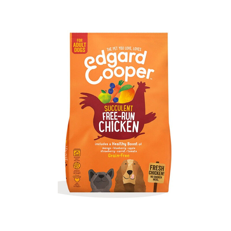 foto del prodotto edgard cooper edgard cooper grain free per cani adult con pollo fresco da 12 kg
