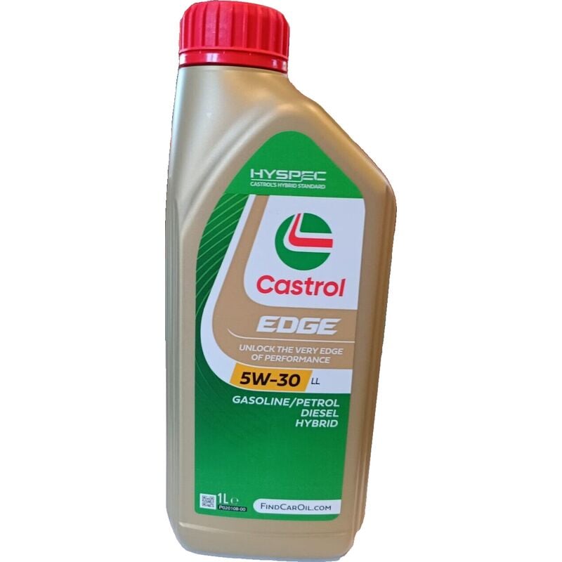 foto del prodotto edge 5w 30 ll olio motore longlife performance diesel hybrid latta 1 lt. castrol