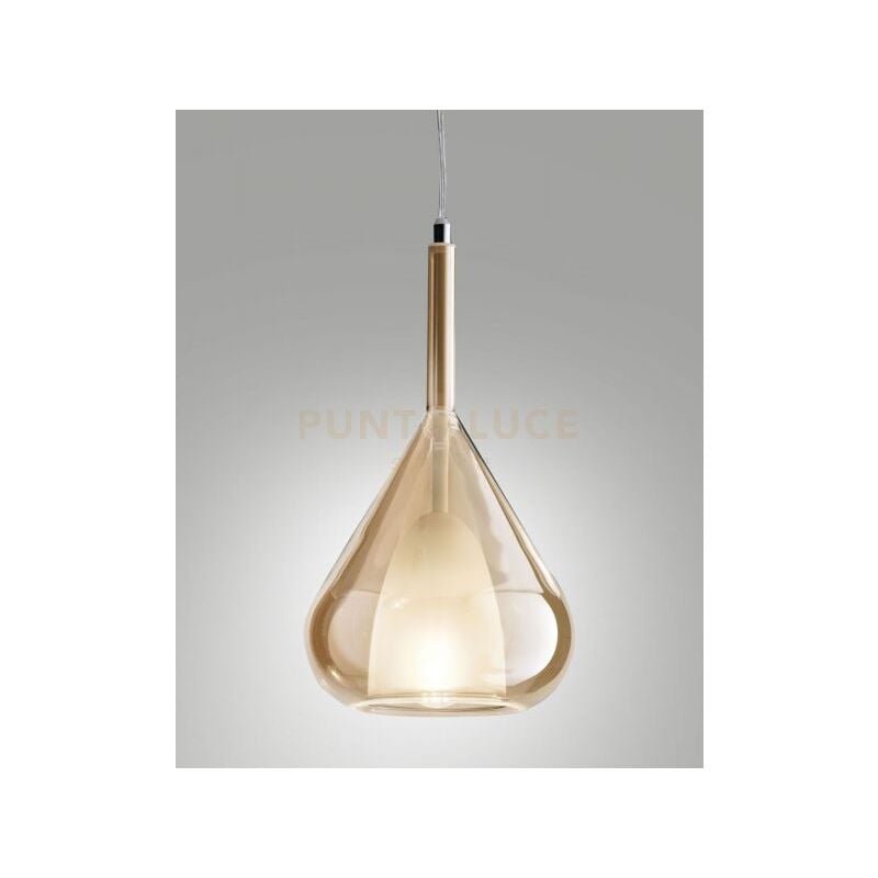 foto del prodotto edison 3481 50 125 vetro ambra completo di cavo x kit luci senza base di attacco
