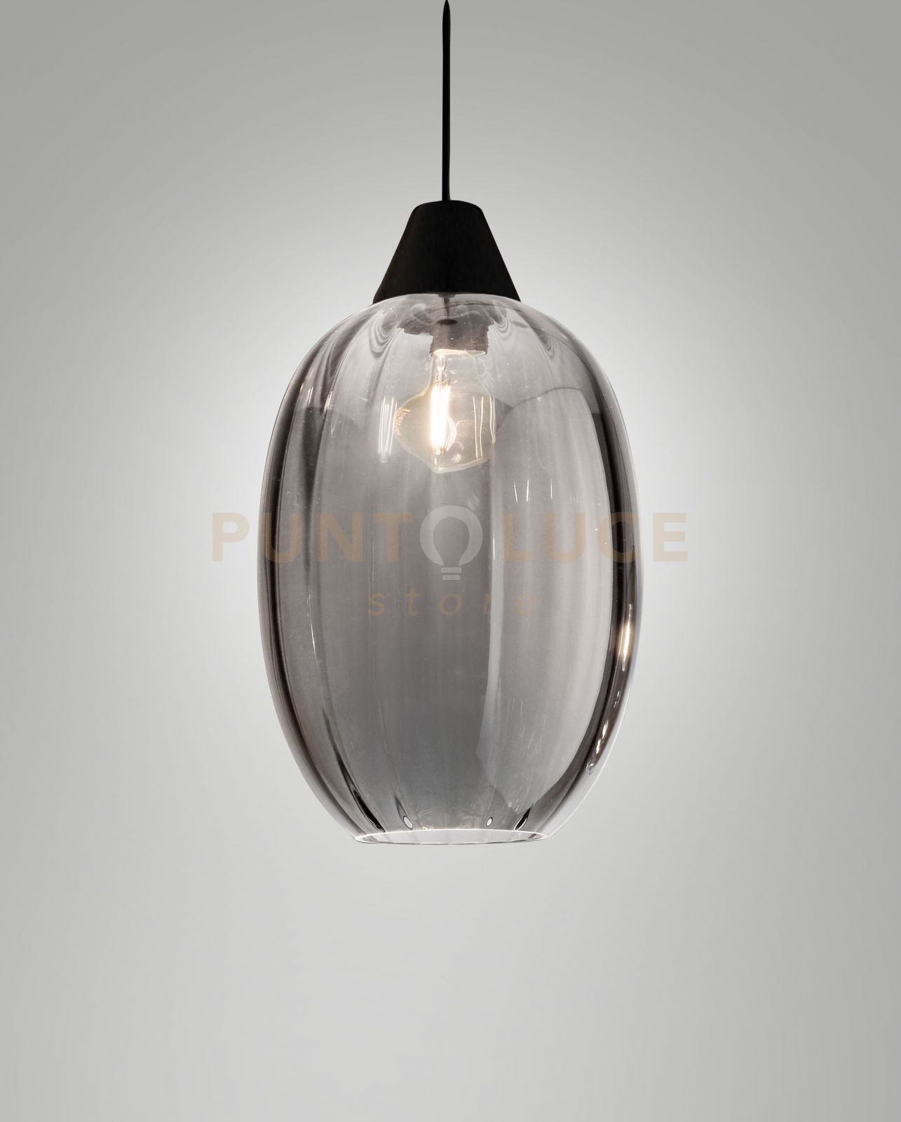 foto del prodotto edison 3519 50 126 vetro fume completo di cavo x kit luci