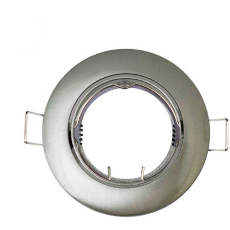 foto del prodotto edm anello oscillante alogeno in metallo colore nichel opaco 8,4 cm