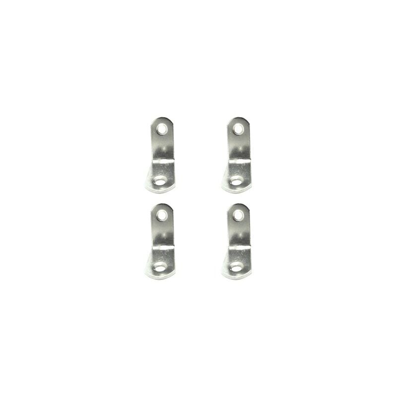 foto del prodotto edm angolari di rinforzo an24 30x30x16mm in acciaio inox 4 unit , viti incluse 